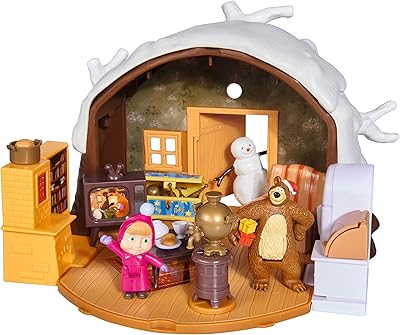 Masha and The Bear Winter Bears House Playset 109301023