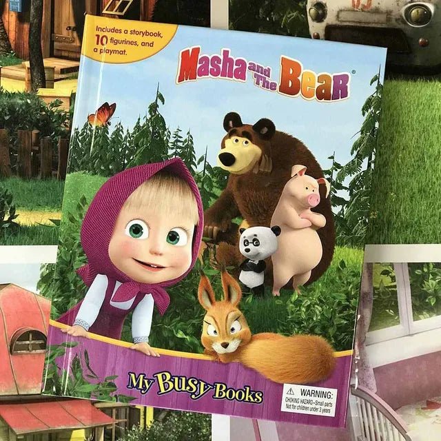 Masha & the Bear My Busy Book 2764349351 - Image 4