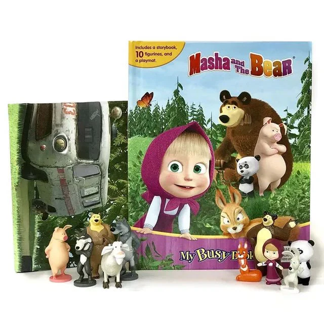 Masha & the Bear My Busy Book 2764349351 - Image 5