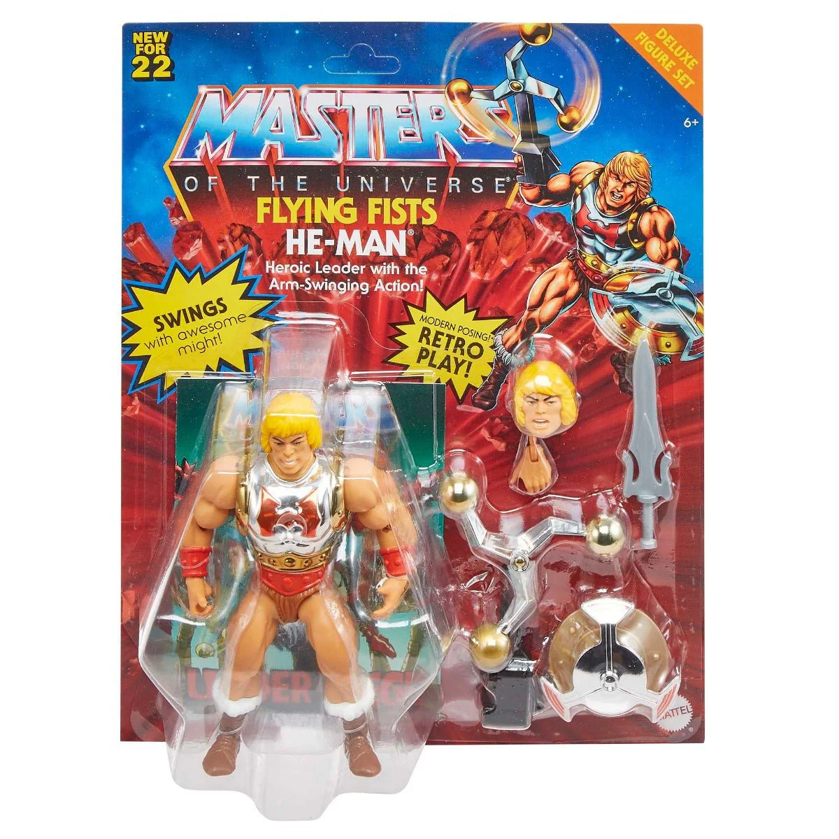 Masters of the Universe Origins Deluxe - Flying Fists He-Man HDT22/GVL75