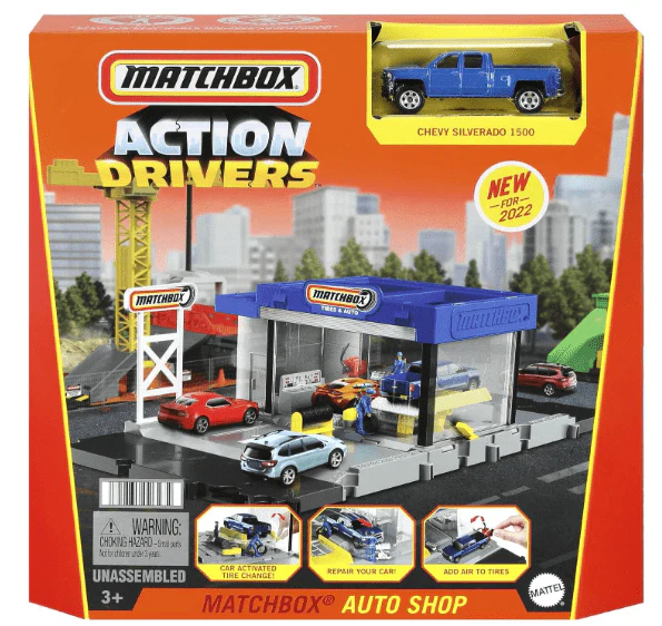 Matchbox Action Drivers Matchbox Auto Shop Playset HDL34