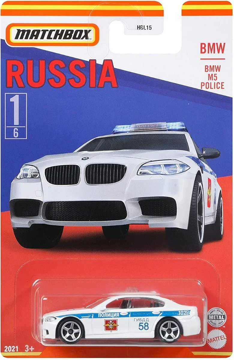 Matchbox Best of Russia Diecast Vehicle 1:64 Scale HBL15