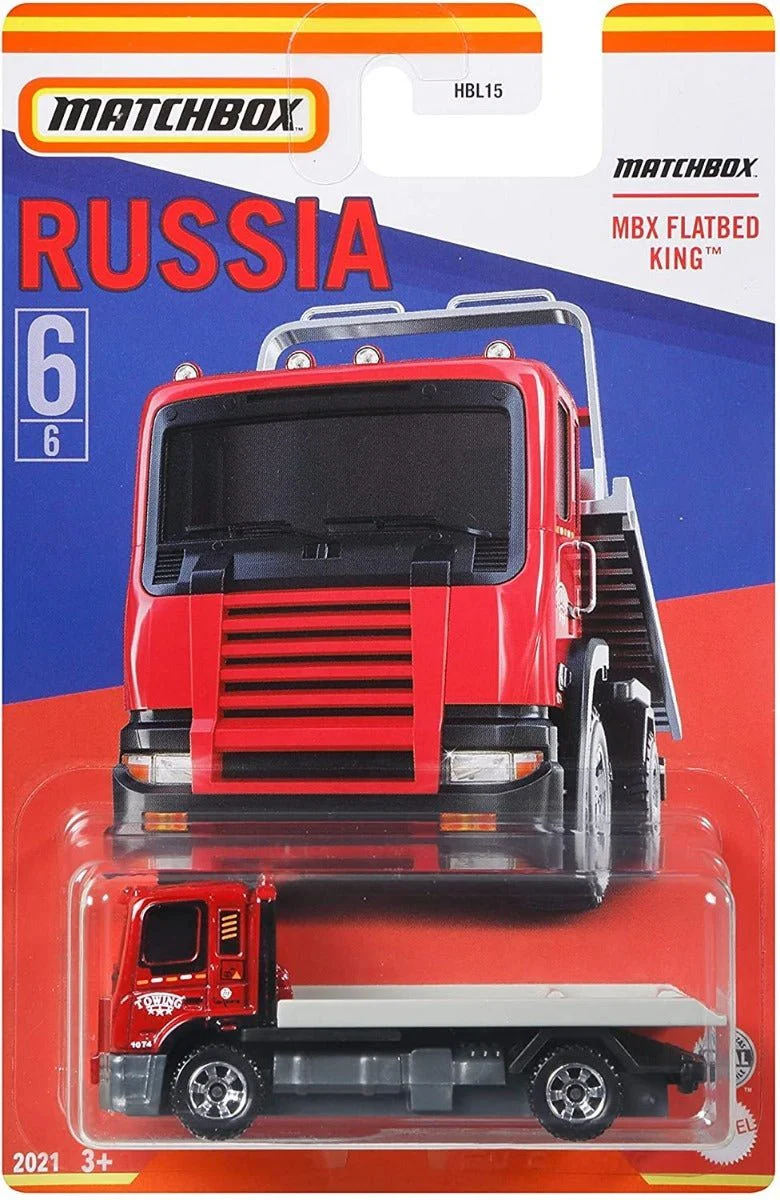 Matchbox Best of Russia Diecast Vehicle 1:64 Scale HBL15 - Image 6