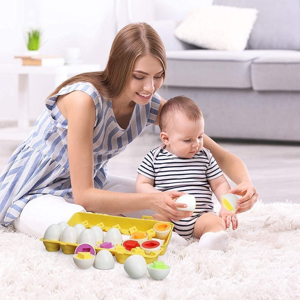 Matching Eggs 12Pieces DF12 - Image 2