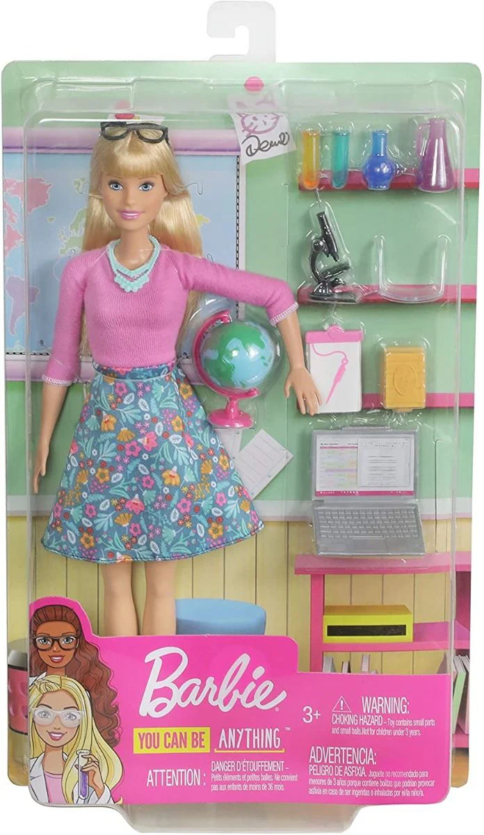 Mattel Barbie Career Teacher Doll Playset GJC23 - Image 7