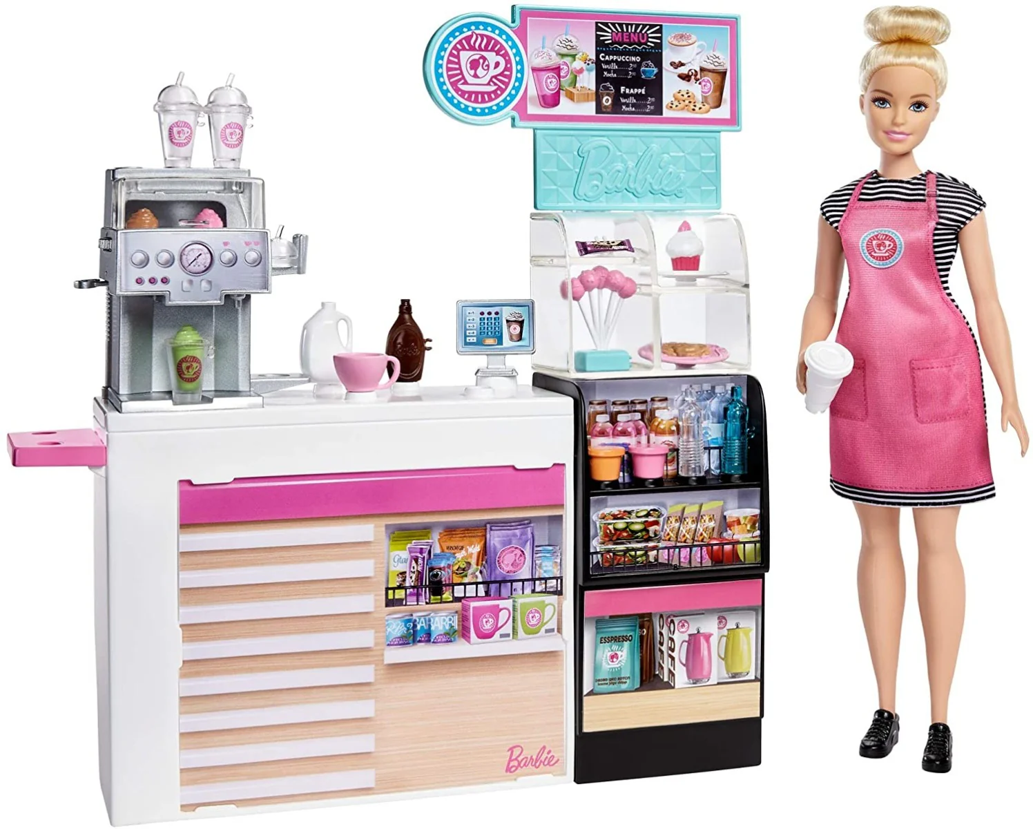 Mattel Barbie Coffee Shop Playset GMW03