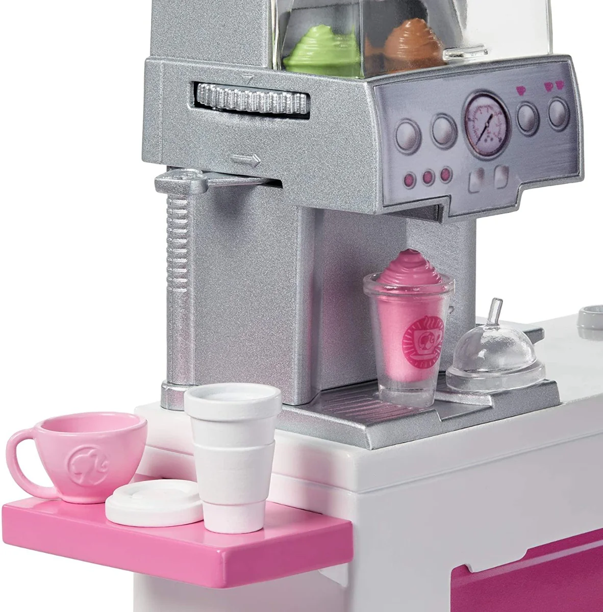Mattel Barbie Coffee Shop Playset GMW03 - Image 4