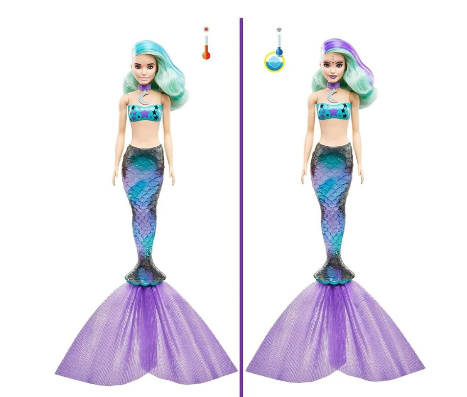 Mattel Barbie Color Reveal Wave 4 Mermaid Doll GTP43 - Image 4