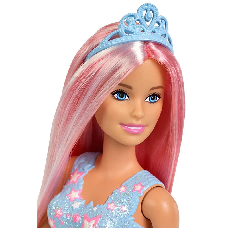 Mattel Barbie Dreamtopia Pink Hair Doll FXR94