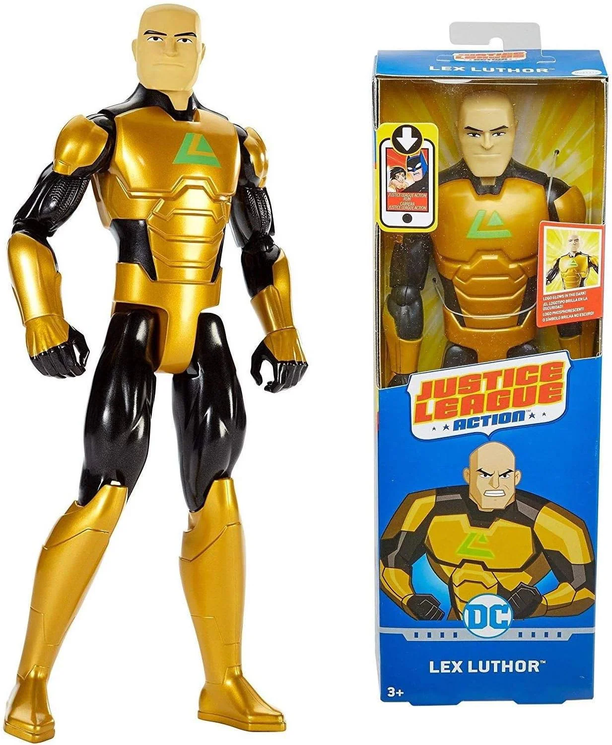 Mattel DC Justice League Action Lex Luthor Figure FBR02