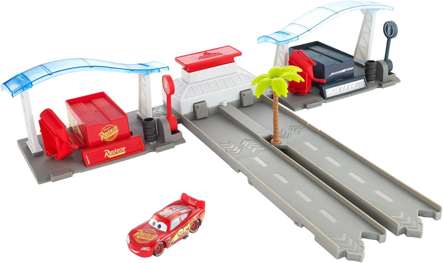 Mattel Disney Pixar Cars 3 Florida Speedway Pit Stop Playset DVT46