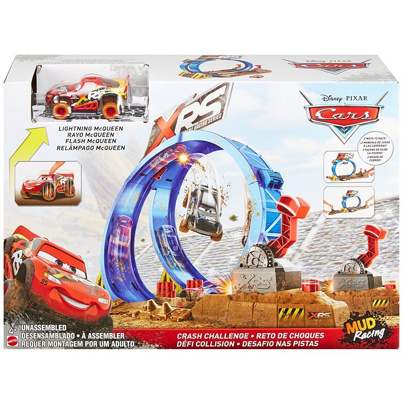 Mattel Disney Pixar Cars Xrs Mud Racing Crash Challenge FYN85 - Image 2
