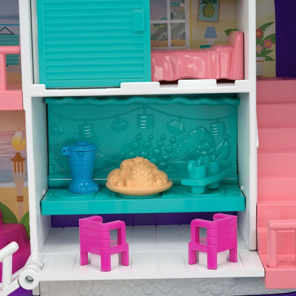 Mattel Polly Pocket Beach Vibes Backpack FRY39 - Image 7