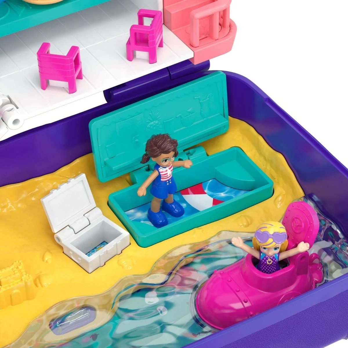 Mattel Polly Pocket Beach Vibes Backpack FRY39 - Image 8