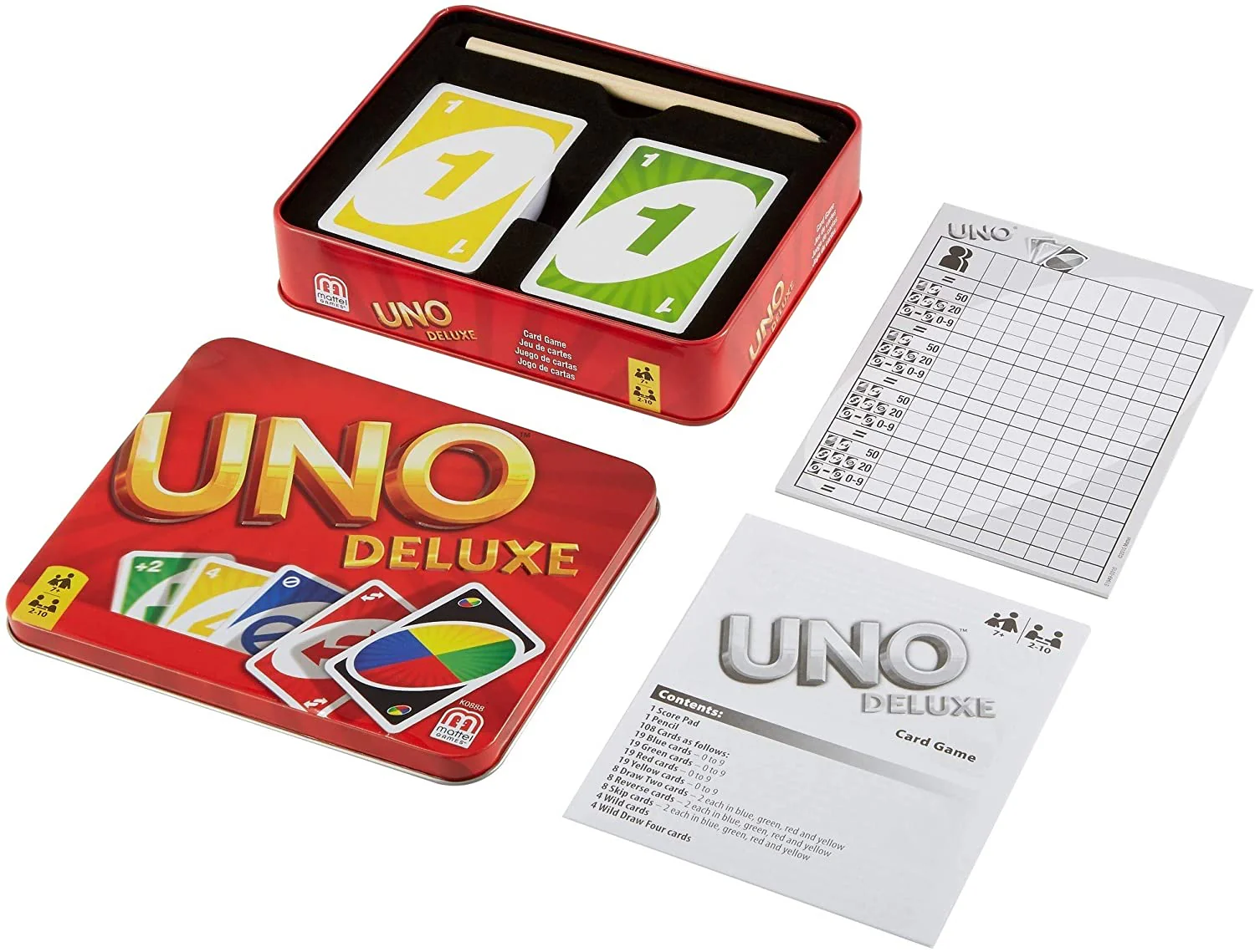 Mattel UNO Deluxe Card Game - Image 6