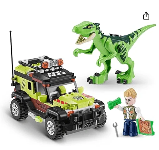 Max Build More Dino Adventure T-Rex Attack 233 Pieces - Image 3