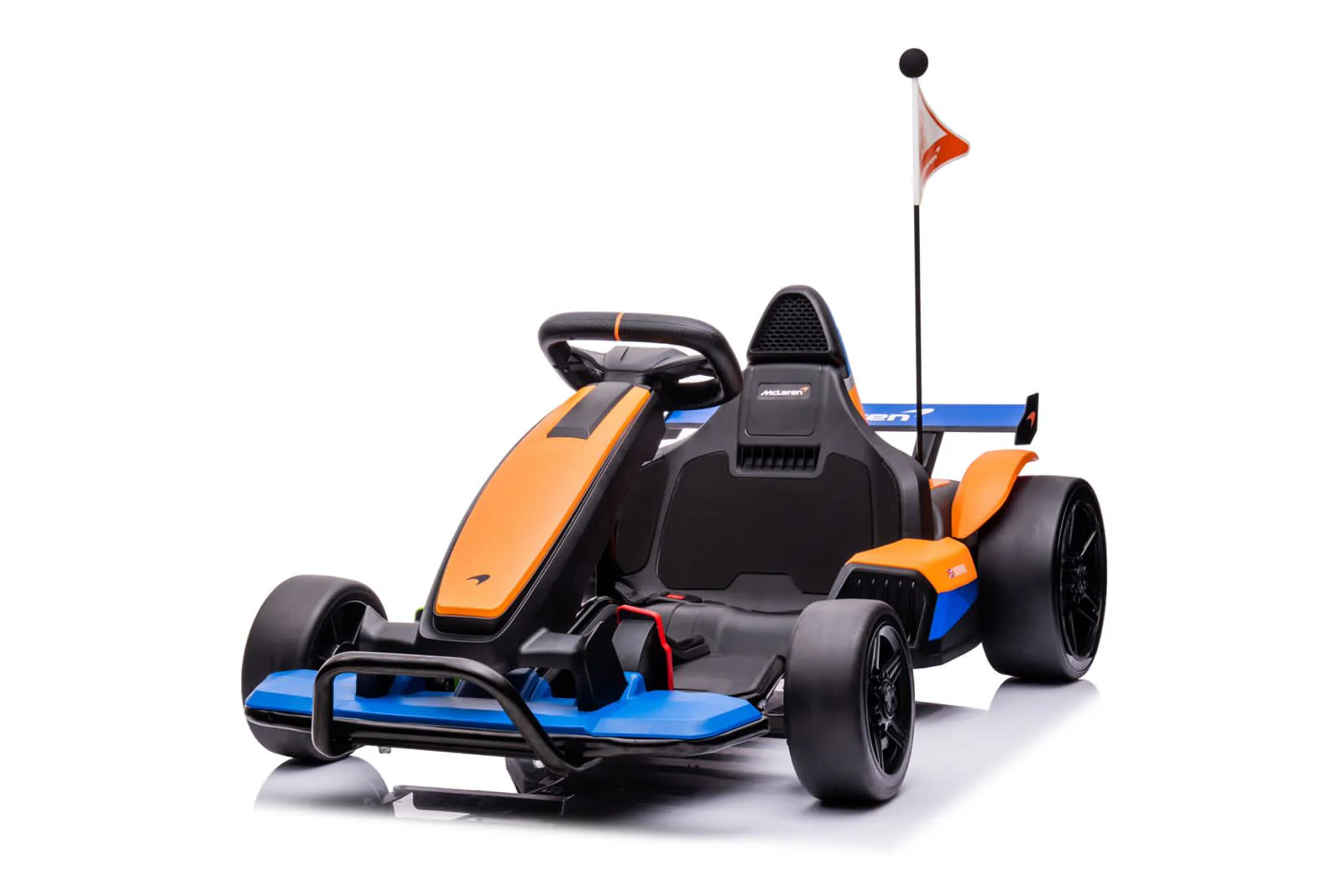 Mclaren Drift Electric Go Kart Black/Orange BDM0930