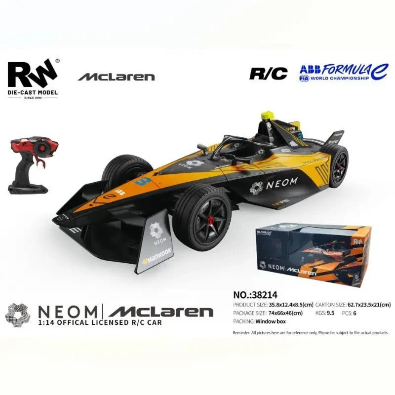 Mclaren Formula E Remote Control Car 1:14 Scale 38214 - Image 2