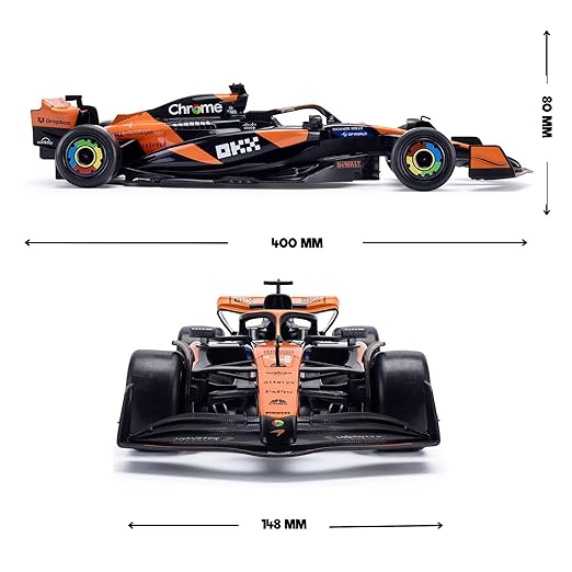RW Mclaren MCL38 Miami Grand Prix RC Car 1:14 Scale 39214 - Image 2