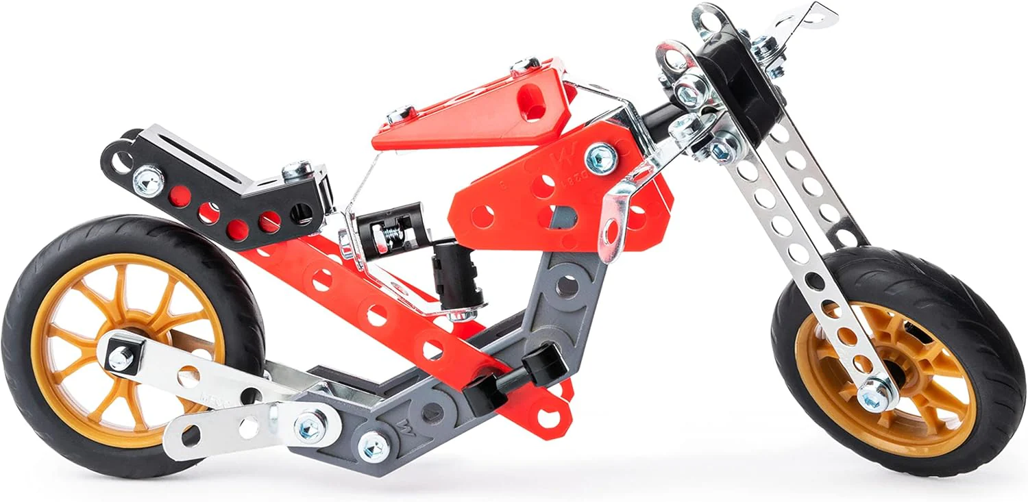 Meccano- 5-in-1 Street Fighter Bike 6053371 - Image 3