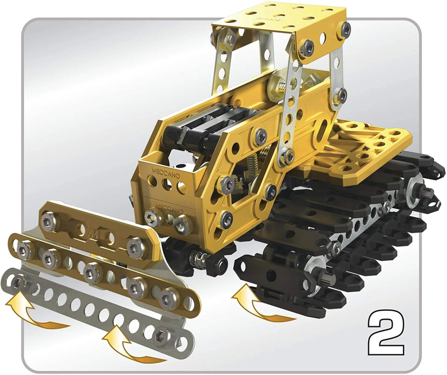 Meccano Excavator 2-Model Set 6027036 - Image 6