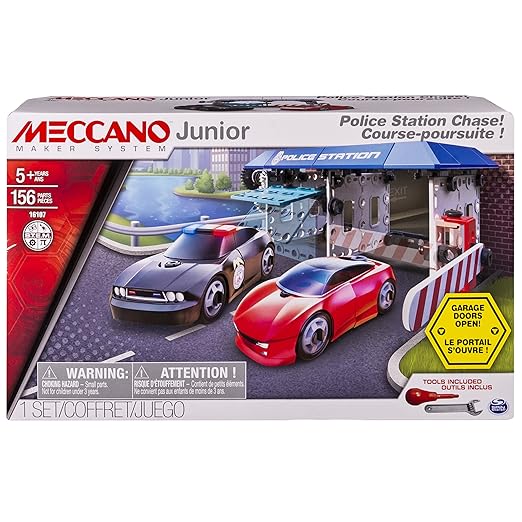 Meccano Junior Police Station Chase Course 16107 6028401