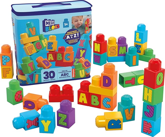 Mega Blocks ABC Building Bag HRR60