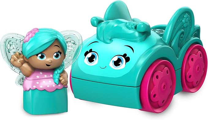 Mega Bloks First Builders - Lil' Fairies Beetle Buggy Green GKX81 - Image 5