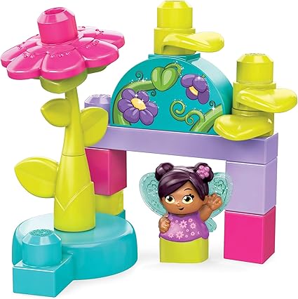 Mega Bloks First Builders Lil Fairies Flower Garden GKX77