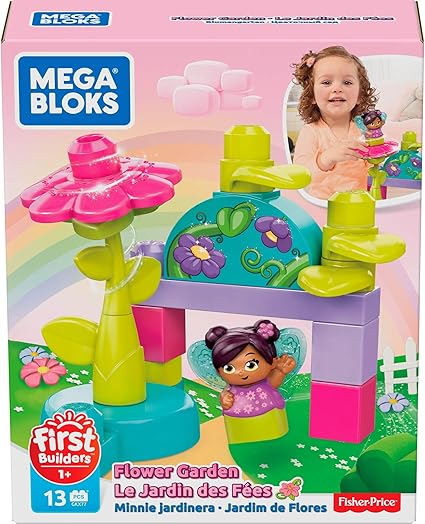 Mega Bloks First Builders Lil Fairies Flower Garden GKX77 - Image 2