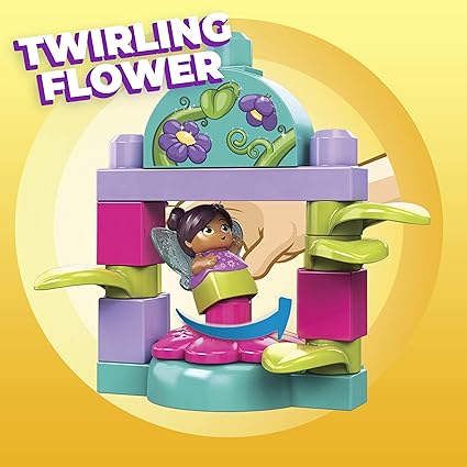 Mega Bloks First Builders Lil Fairies Flower Garden GKX77 - Image 4