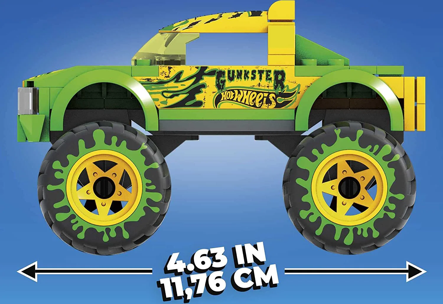 Mega Brands Hot Wheels Gunkster Monster Truck HDJ94 - Image 5