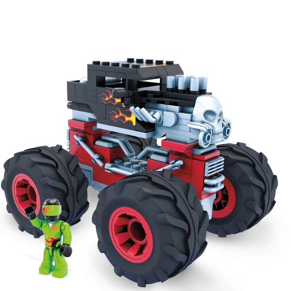 Mega Construx Hot Wheels Bone Shaker Monster Truck GVM27 - Image 2