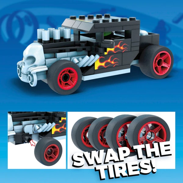 Mega Construx Hot Wheels Bone Shaker Monster Truck GVM27 - Image 5