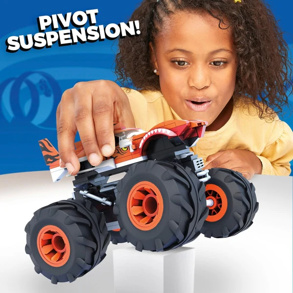 Mega Construx Hot Wheels Tiger Shark Shaker Monster Truck GVM27 - Image 6