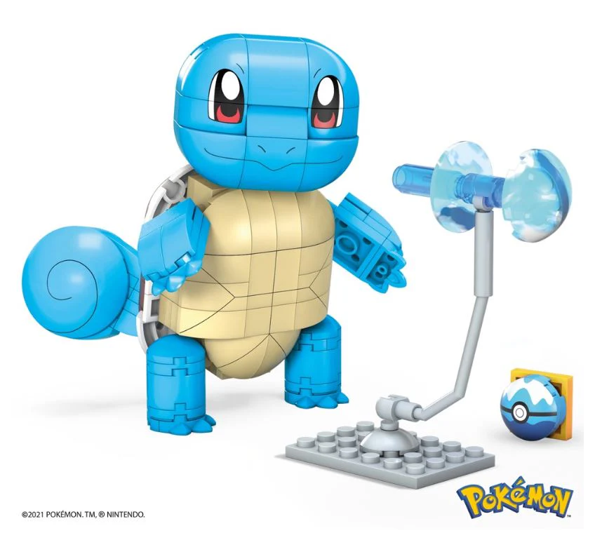 Mega Construx Pokémon Build & Show Squirtle Building Set 199pcs GYH00