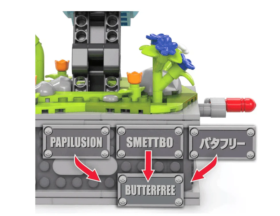 Mega Construx Pokémon Butterfree Building Set 605pcs HKT22 - Image 3