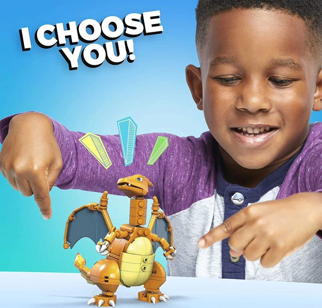 Mega Construx Pokemon Charizard Construction Set GWY77 - Image 4