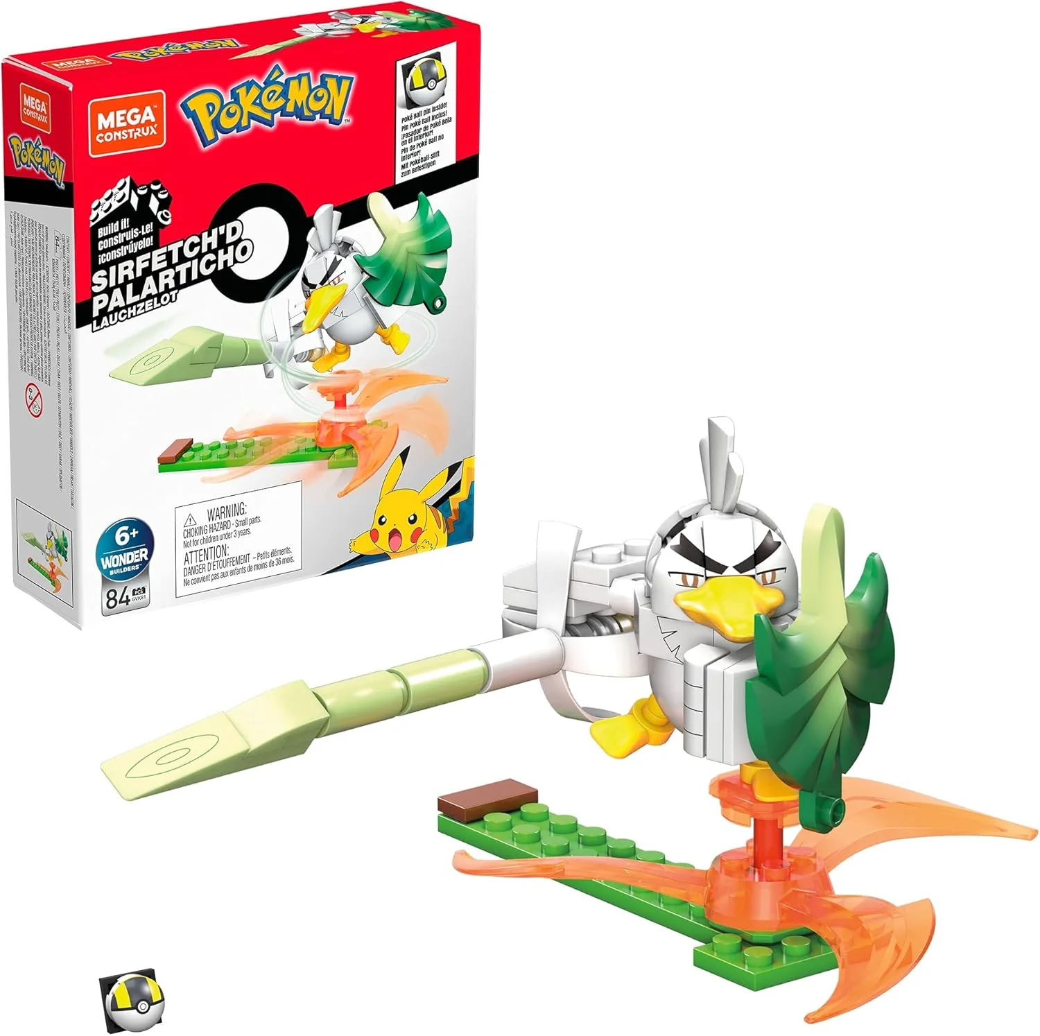 Mega Construx Power Pack Pokemon Sirfetch'D GDW29/GVK81 - Image 10