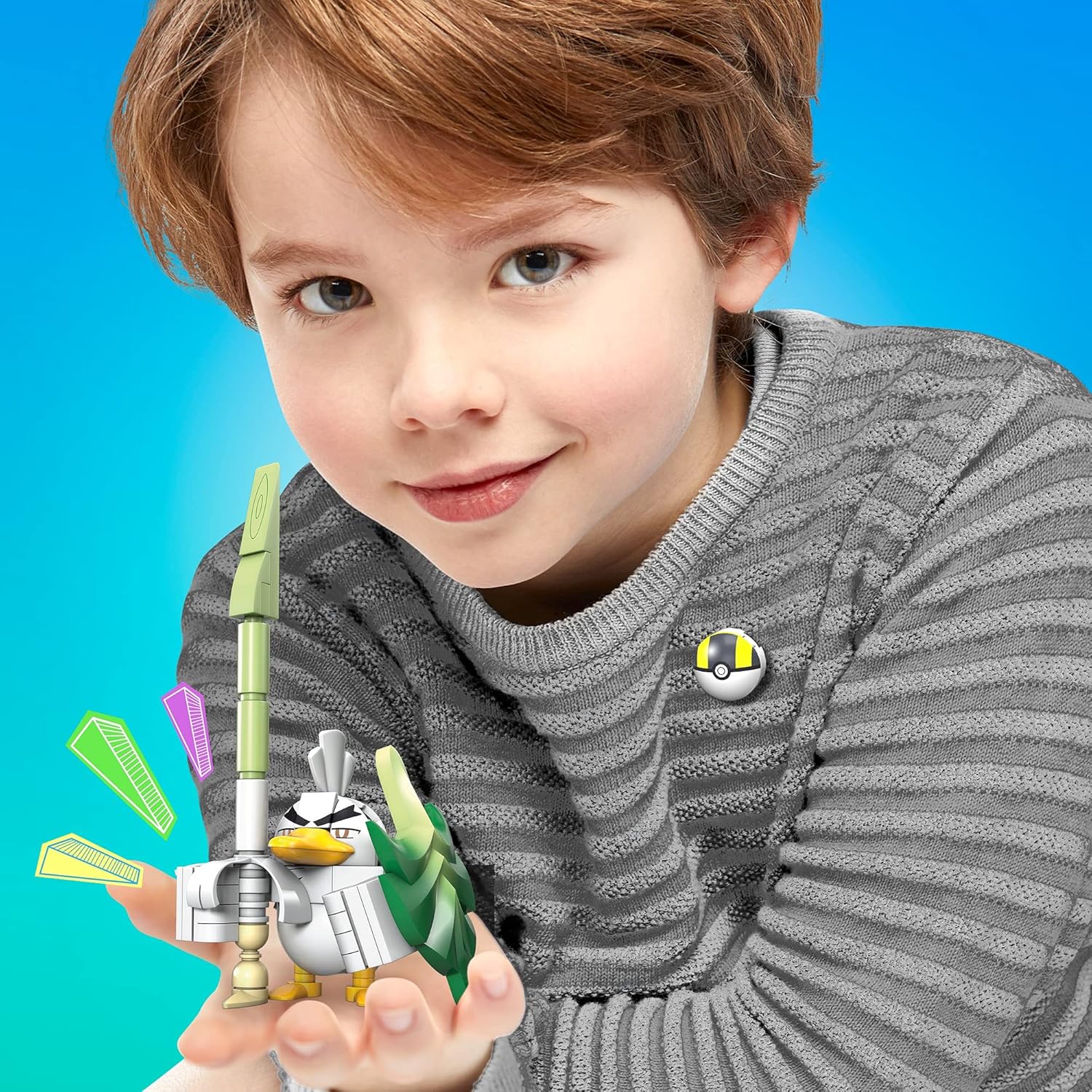 Mega Construx Power Pack Pokemon Sirfetch'D GDW29/GVK81 - Image 12