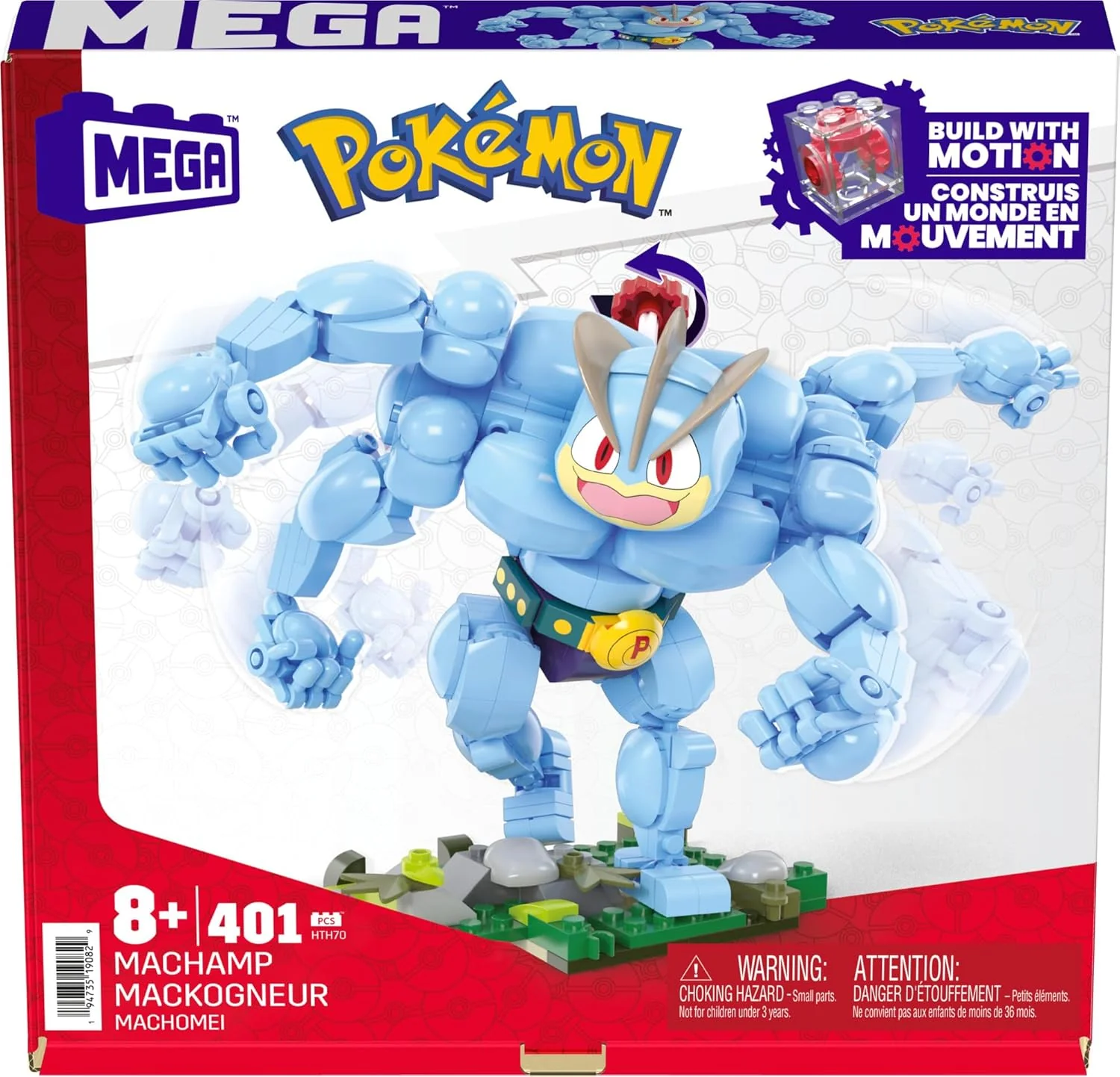 Mega Contrux Pokemon Machamp - Image 2