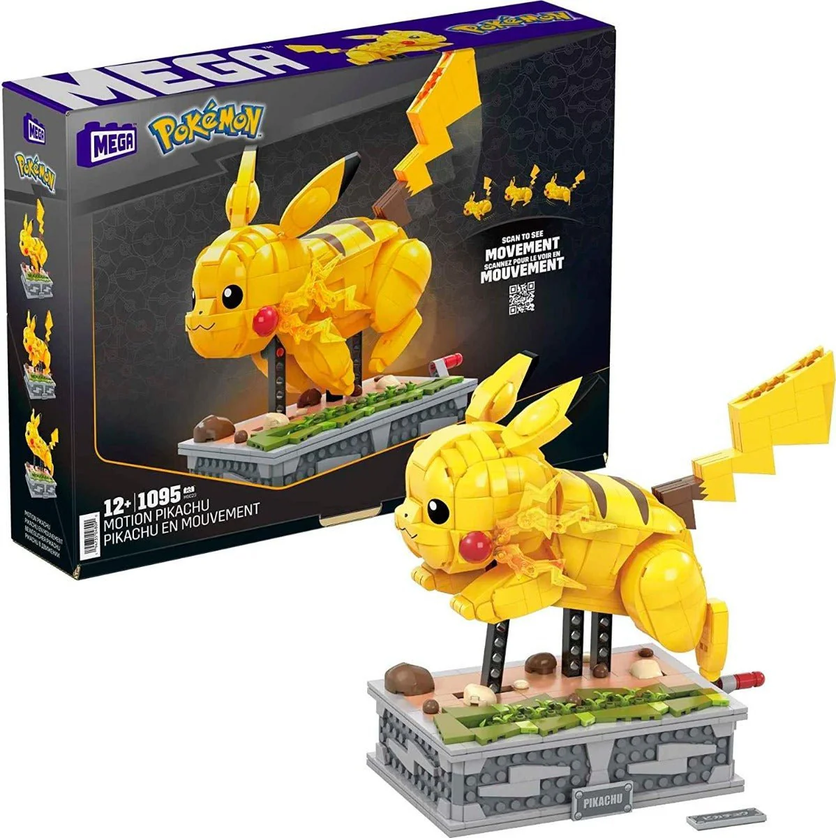 Mega Pokémon Motion Pikachu Mechanized Building Set HGC23