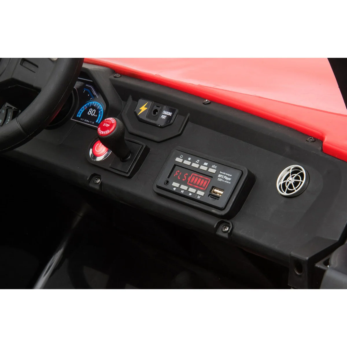 Megastar Buggy SX Ride On Jeep With Remote Control Red BR-1928 - Image 2