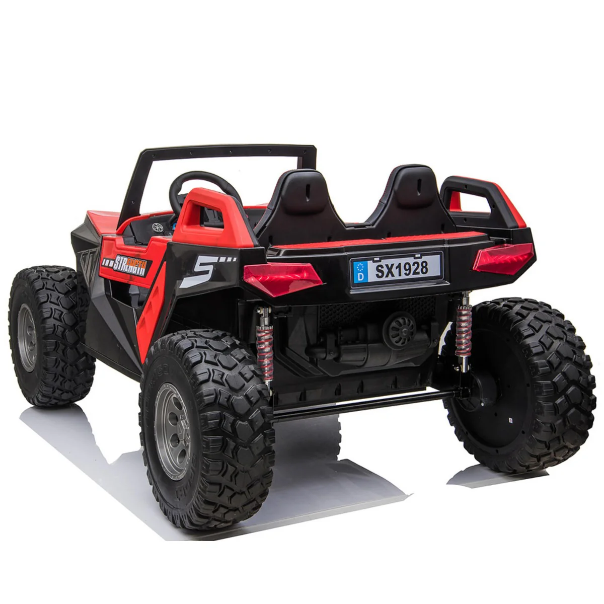 Megastar Buggy SX Ride On Jeep With Remote Control Red BR-1928 - Image 3