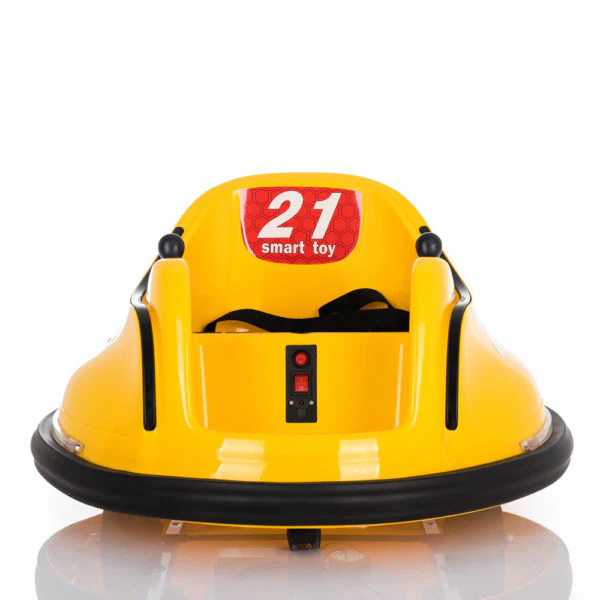 Megastar Electric Bumper Ride On Yellow 2688 - Image 2