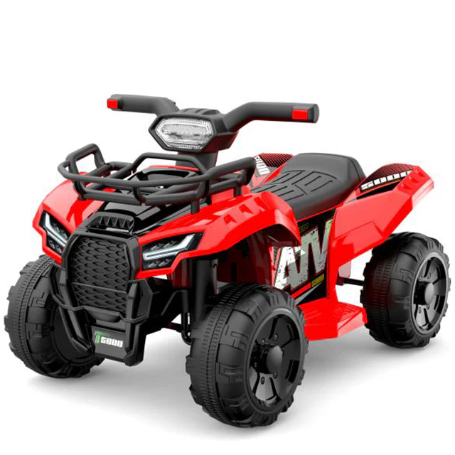 Megastar JS Champion 6V Electric Ride On Quad Red 320J