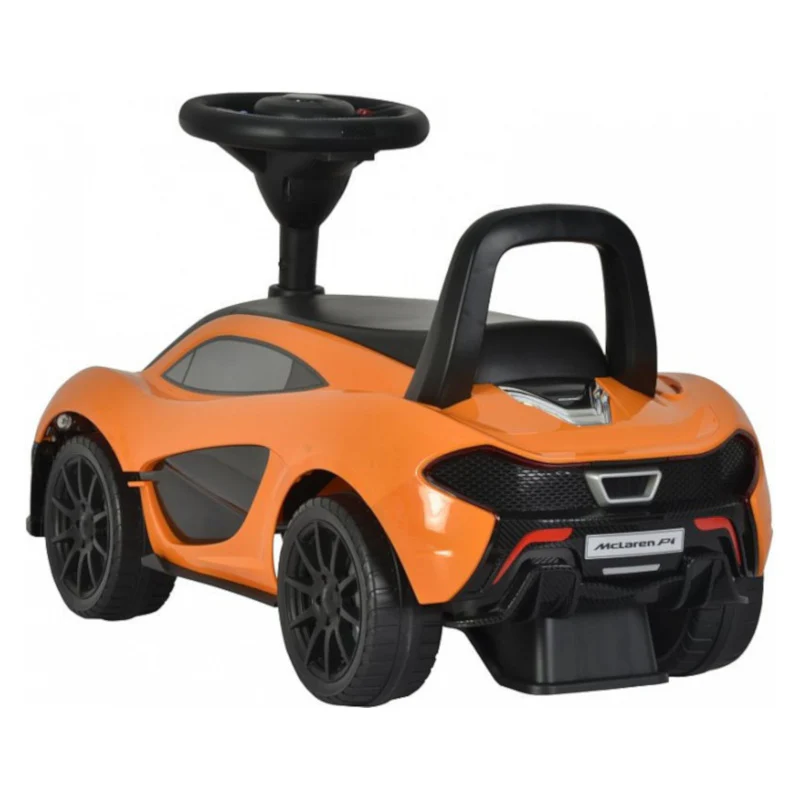 Megastar Licensed Ride On McLaren Push Car Orange 372A - Image 2
