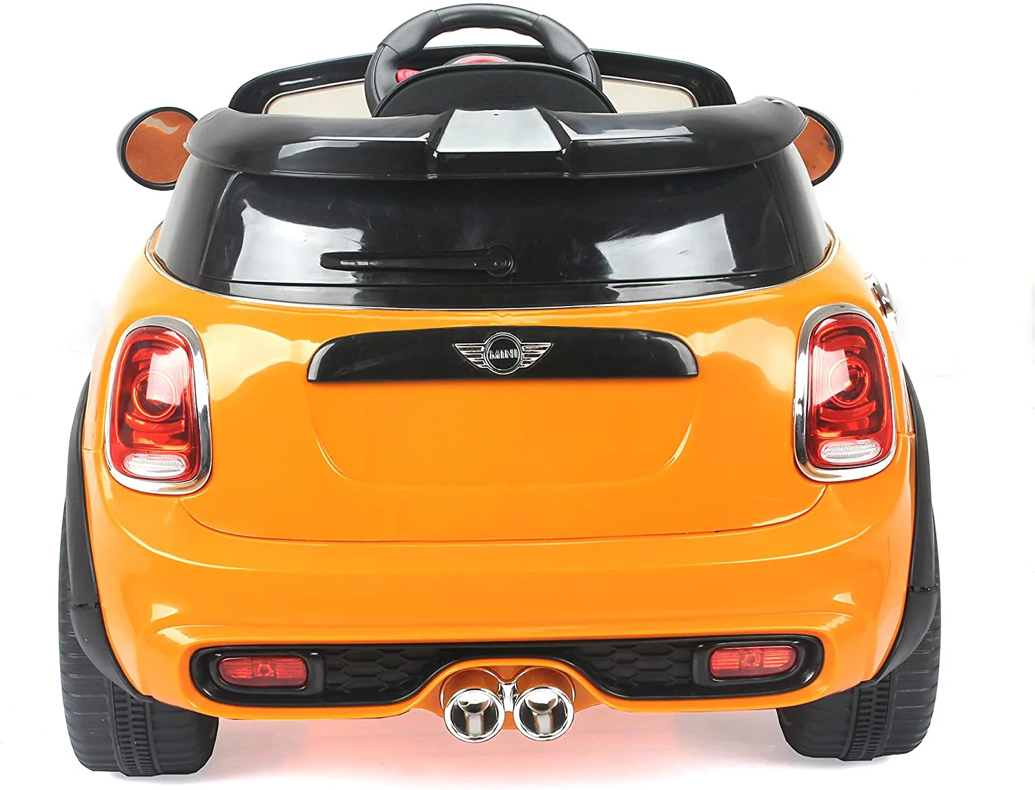 Megastar Mini Cabrio Licensed Classic Ride-On Car Orange 656R - Image 3