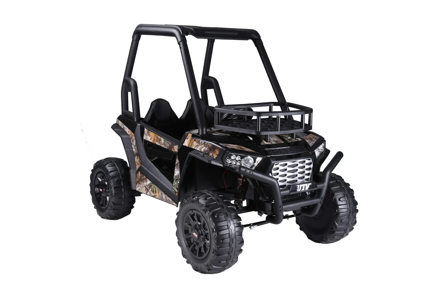Megastar UTV Ride On Car Buggy For Kids Black JS360