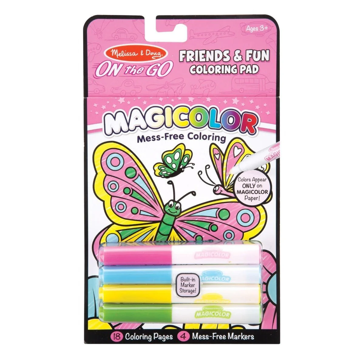 Melissa and Doug Magicolor Coloring Pad Friendship & Fun 9134